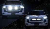 Zestaw świateł Night Hawk Behind Grille Light Kit z 7 calowymi reflektorami - Toyoty LandCruiser 300 Series