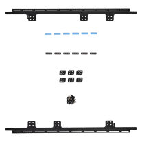 Mocowanie bagażnika ARB Base Rack ARB-1770140 - Ford Transit Custom - LWB - element 1